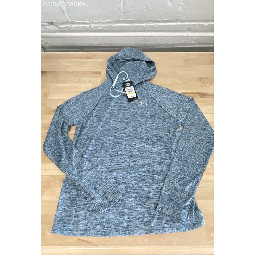 Under Armour Blue Women's Active Running‎ Hooded Top - Size Medium